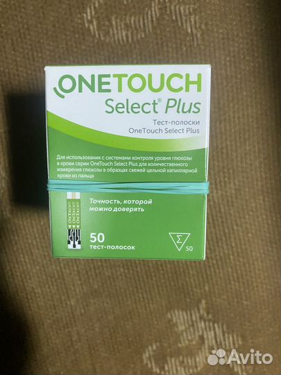 Тест полоски one touch select 50