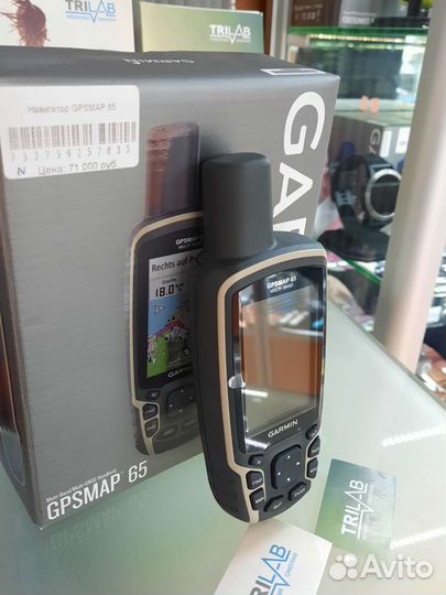 Навигатор Garmin GPSmap 65