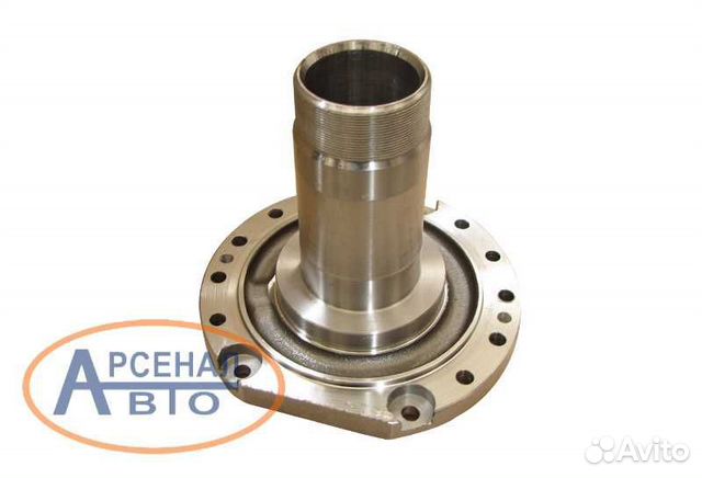 Цапфа камаз кулака поворотного левая со втулками