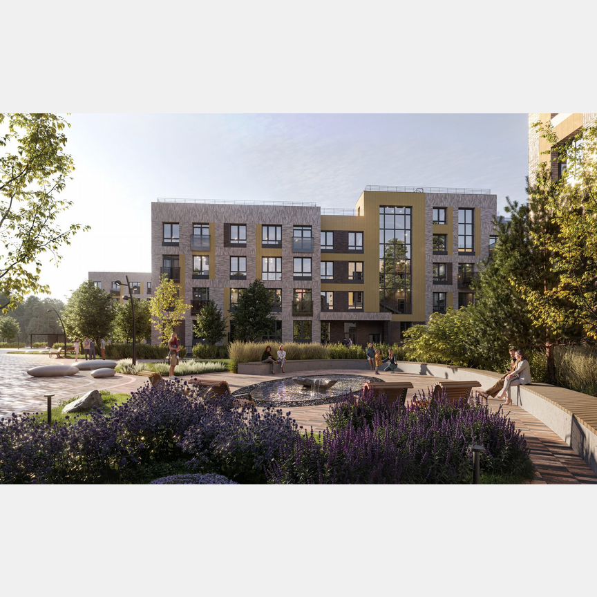 1-к. квартира, 42,5 м², 1/4 эт.