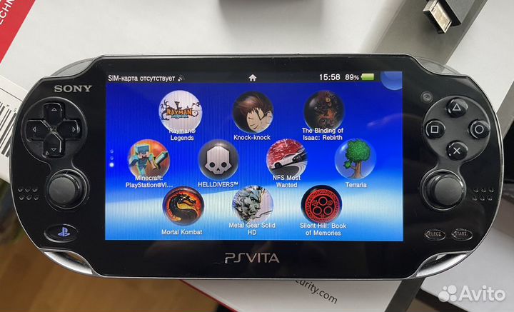 Sony Playstation Vita 3G/WiFi прошитая 132gb