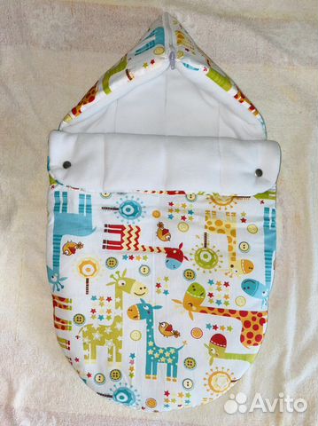 Конверт кокон демисезонный в коляску