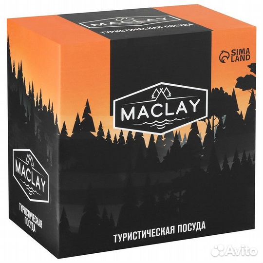 Maclay туристический, чайник, кастрюля, Сковорода