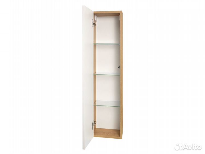 Шкаф пенал для ванной комнаты и санузла