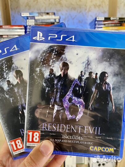 Resident Evil 6 (Новые) PS4