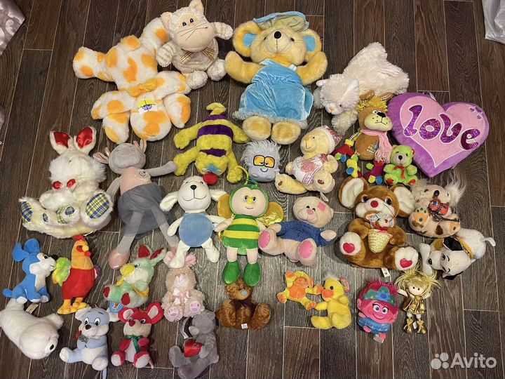 Мягкие игрушки пакетом