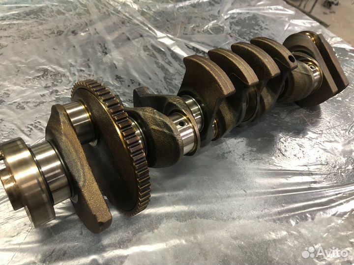 Двигатель в разборе n52 коленвал