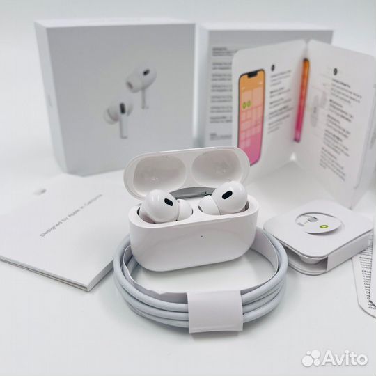 Airpods pro 2 premium с шумоподавлением
