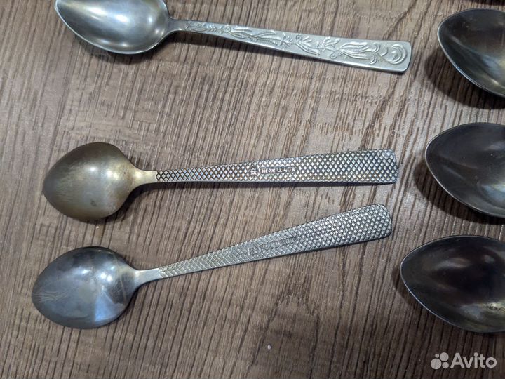 Чайные ложки СССР 8шт