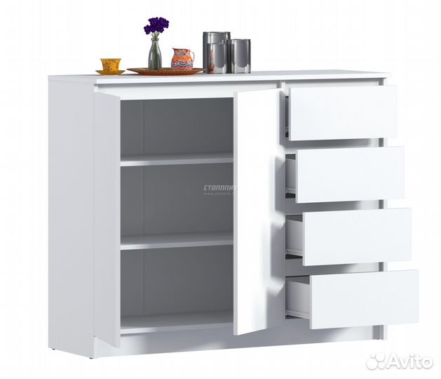 Комод белый новый