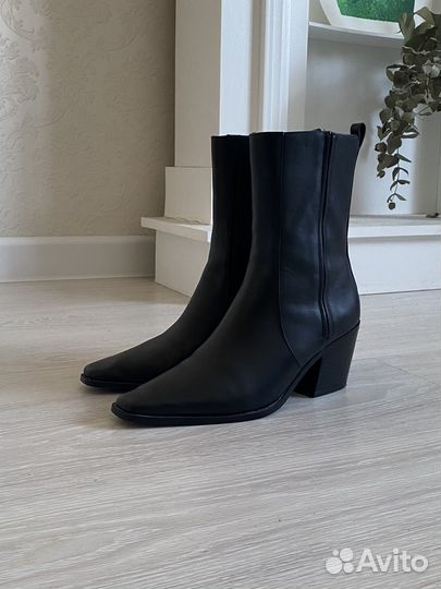 Ботинки казаки mango 40