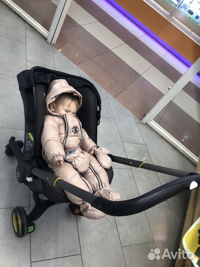 Коляска автолюлька на колесах 4 в 1