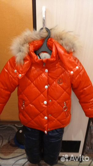 Зимний костюм для девочки moncler