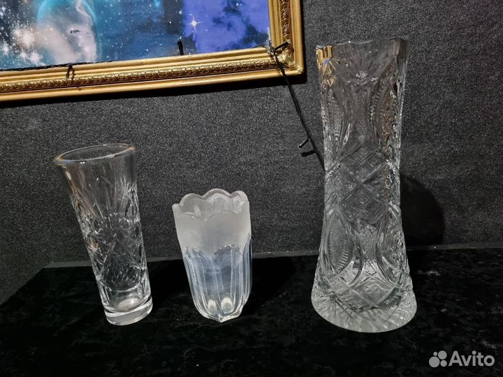 Ваза хрусталь СССР