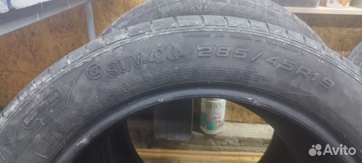 Goodyear 4шт разноширокие 285/45/19 и 255/50/19