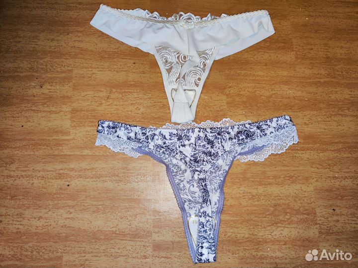 Новые трусы-стринг р. L