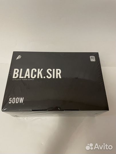 Блок питания 1stPlayer black.SIR 500W 500W