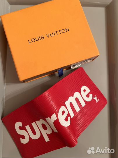 Кошелек портмоне Louis Vuitton Supreme новый