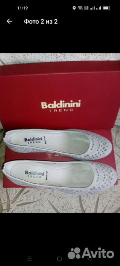 Туфли женские, новые, размер 38.5