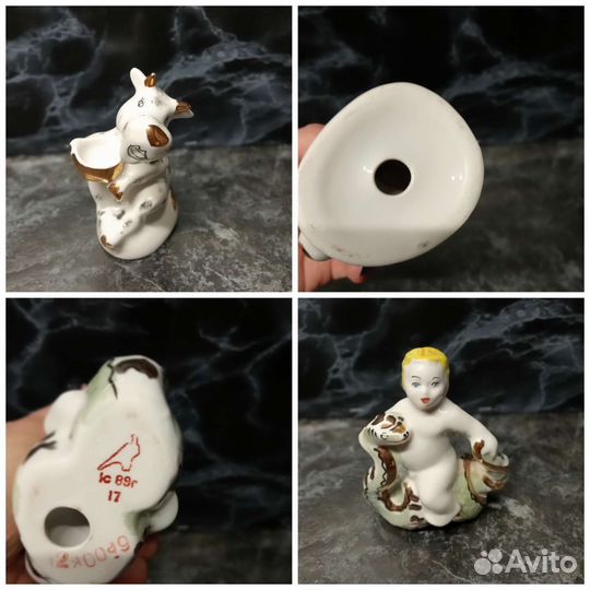 Статуэтки животных Дулево