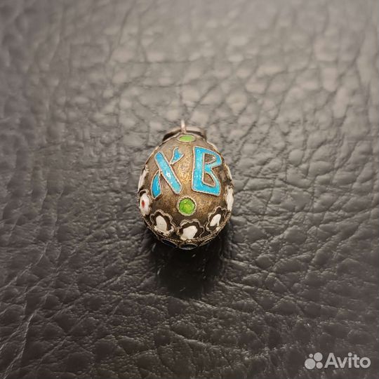 Подвеска пасхальное яйцо 84 проба