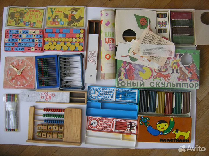 Канцтовары Школьные принадлежности СССР Новые и бу