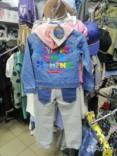 Джинсовый костюм