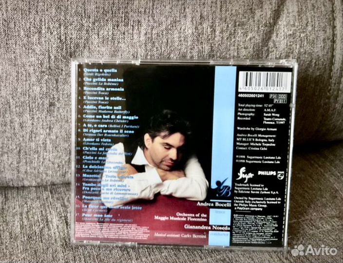 Andrea Bocelli – CD