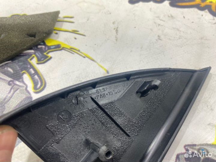 Уголок передний левый Bmw 3 cabrio M54B30 2002