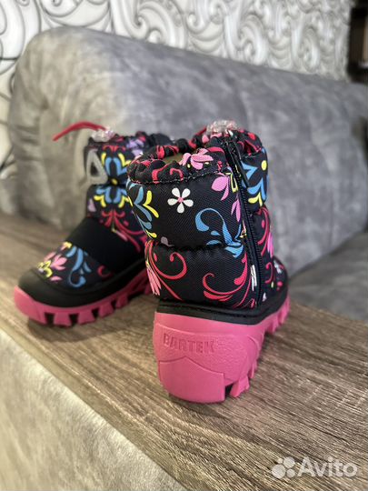 Ботинки зимние для девочки