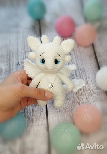 Мягкая игрушка. Дракон. Беззубик. Дневная фурия