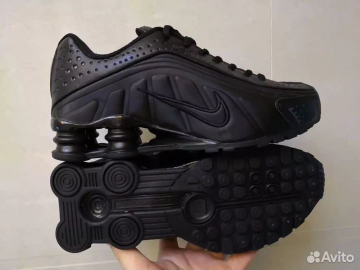 Nike shox R4 OG black og leather