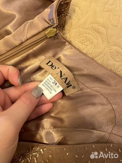 Вечернее платье в пол