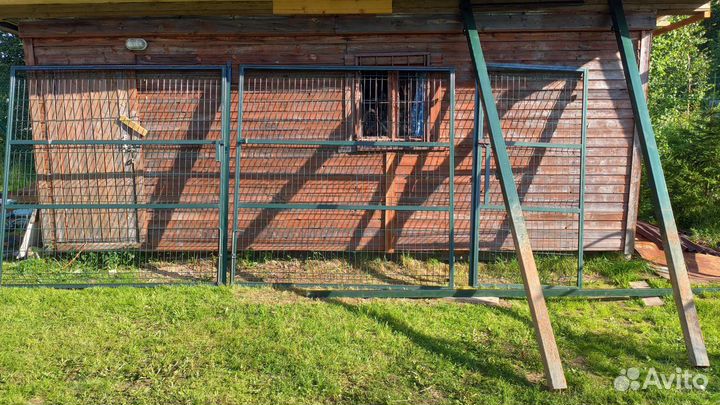 Ворота распашные бу