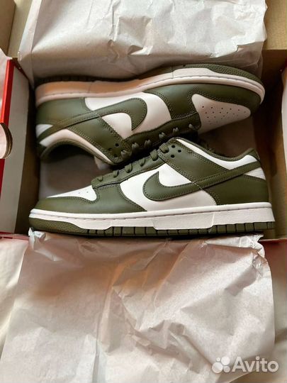 Кроссовки Nike Dunk Green White