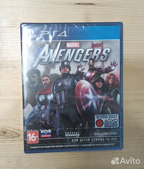 Игра Марвел Мстители на ps4