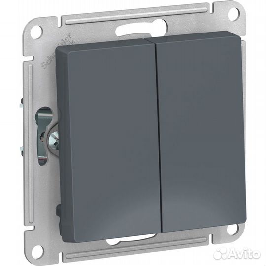 Переключатель Schneider Electric AtlasDesign двухк