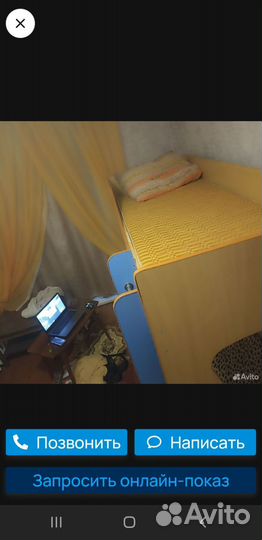 Детская кровать чердак