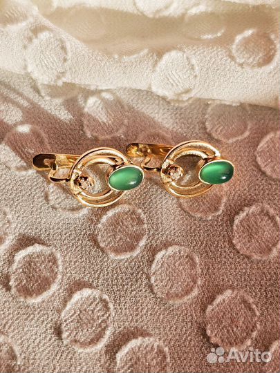 Золотые серьги 583 СССР