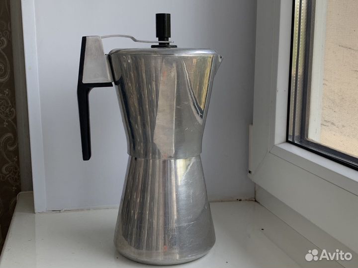 Кофеварка гейзерная СССР 1л