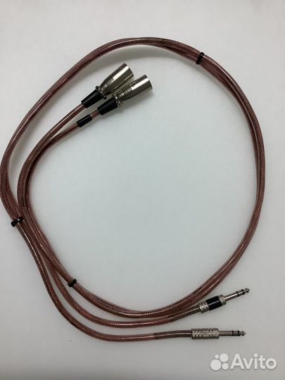 Аудиокабель TRS-XLR