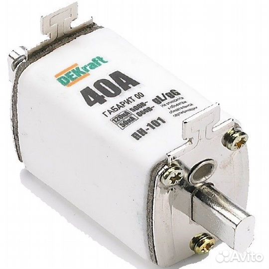 Предохранитель ножевой DEKraft пн-101, тип 33, габ