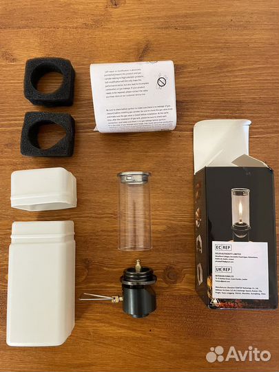 Лампа - свеча газовая для кемпинга глэмпинга