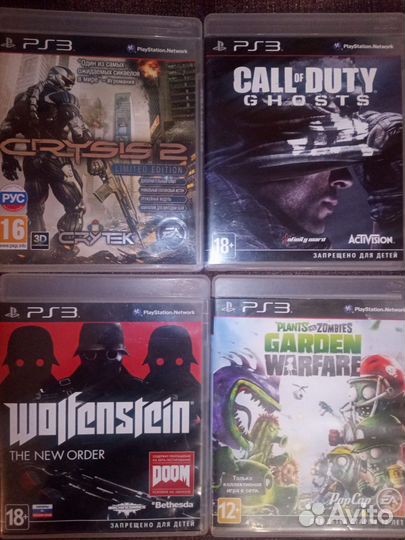 Диски для PS3 лицензированные