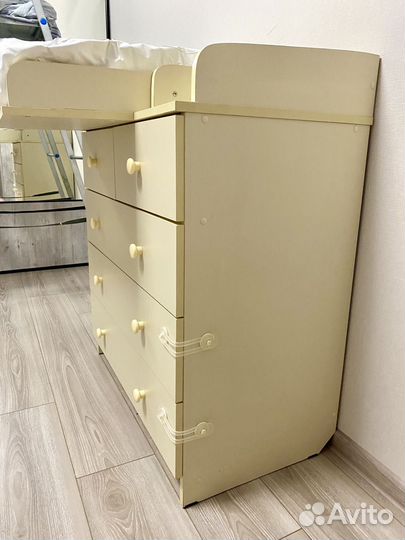 Пеленальный комод с матрасиком