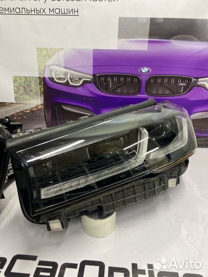 Фарa правая левая Bmw G30 Black Adaptive LED