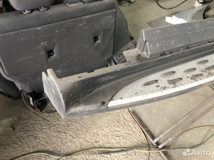 Накладка порога mercedes ml 166