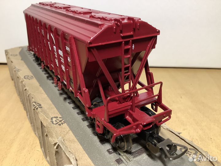 Железная дорога вагон хоппер H0 1:87 16,5 мм