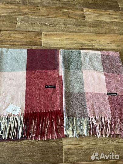 Кашемировый шарф палантин платок