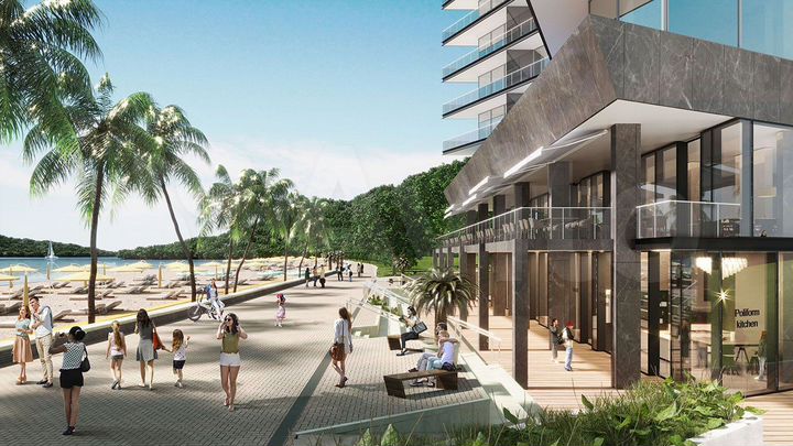 1-к. квартира, 72 м² (Черногория)